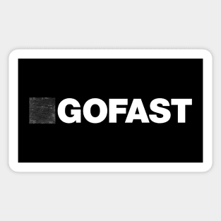 GOFAST UAP Sticker